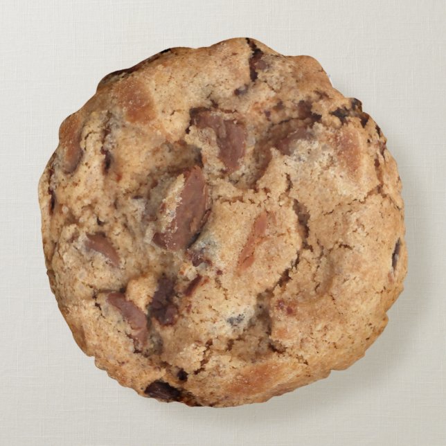 coussin de biscuit à puces de chocolat (Dos)