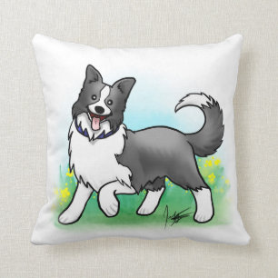 Coussin de border collie