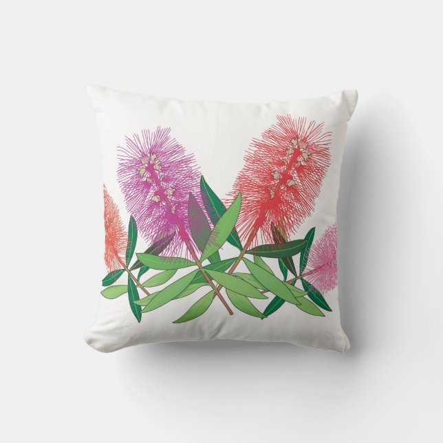Coussin de Bottlebrush (Recto)