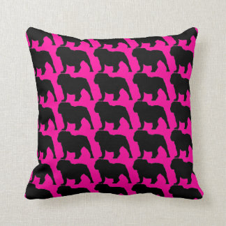 Coussin de bouledogue d'amour de despote