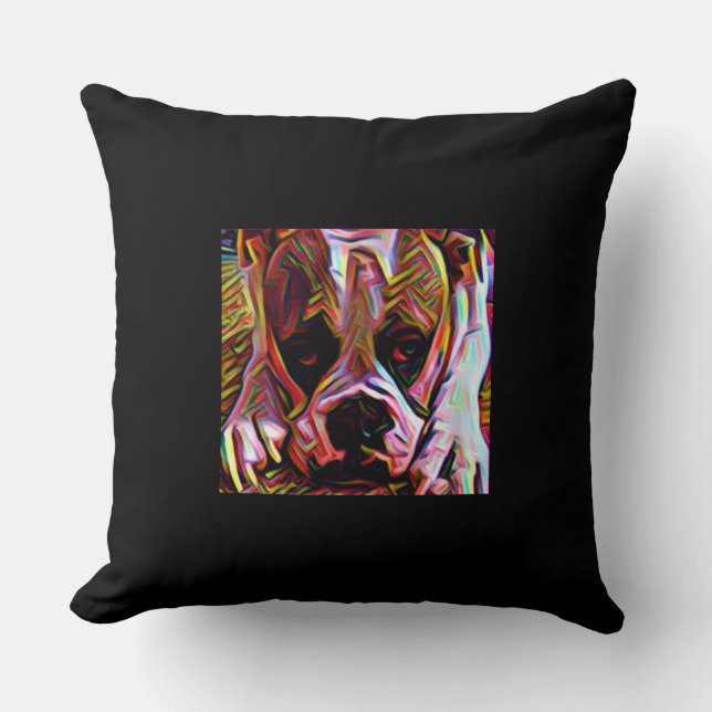 Coussin de Bulldog anglais (Recto)