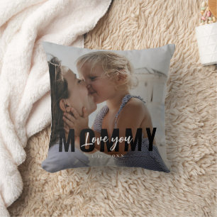 Coussin de cadeau sincère pour maman