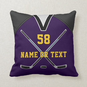Coussin de cadeaux de hockey sur glace ou de hocke