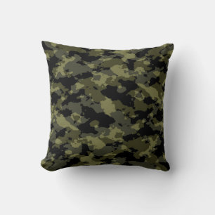 Coussin de Camo Woodland militaire