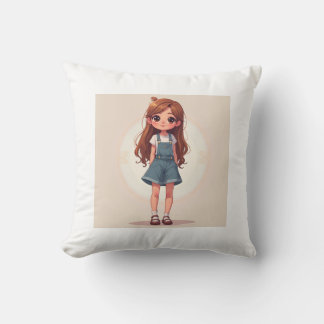 Coussin de caractère mignon