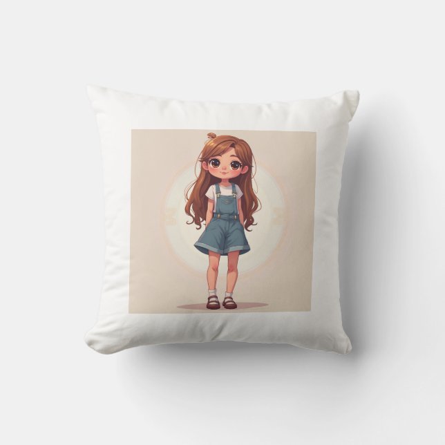 Coussin de caractère mignon (Recto)