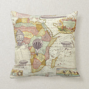 Coussin de carte de Steampunk