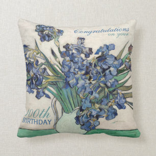 Coussin de célébration d'anniversaire de Van Gogh