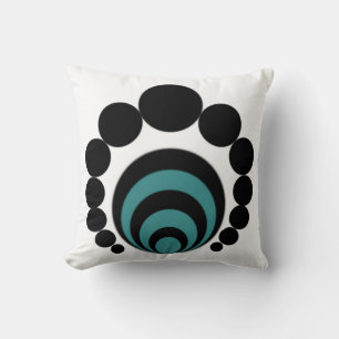 Coussin de cercles de cultures modernes