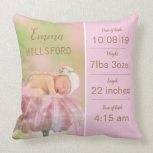 Coussin de certificat de naissance