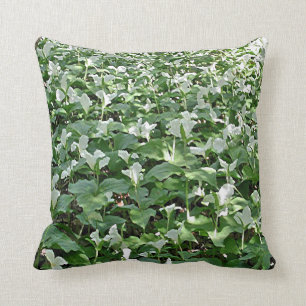 coussin de champ de trillium
