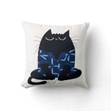 Coussin de chat confortable