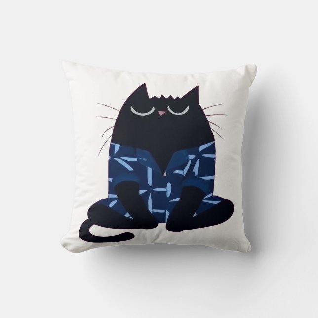 Coussin de chat confortable (Recto)