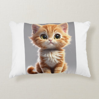 coussin de chat mignon