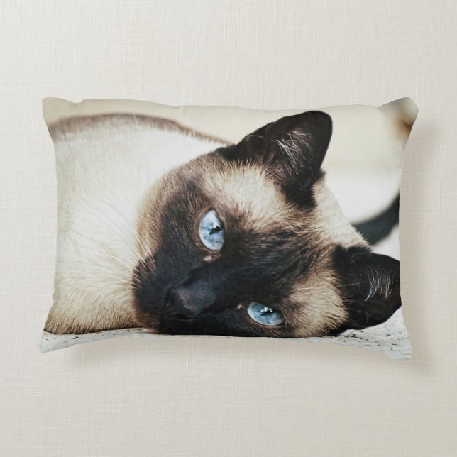 Coussin de chat siamois (Dos)