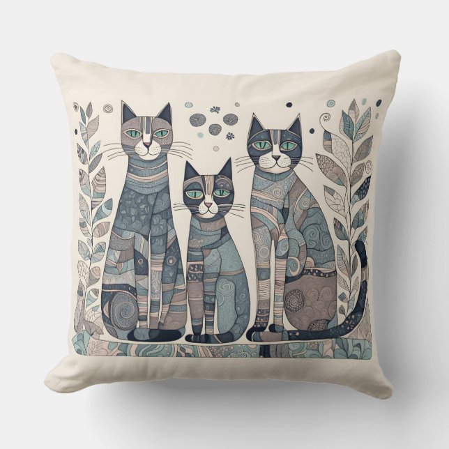 coussin de chats apaisants (Recto)