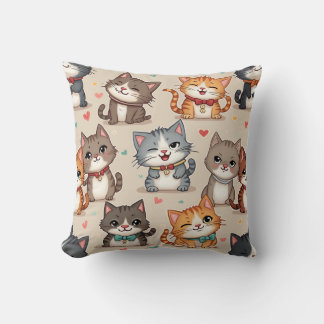 Coussin de chats mignons