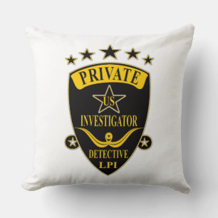 Coussin de chercheur privé