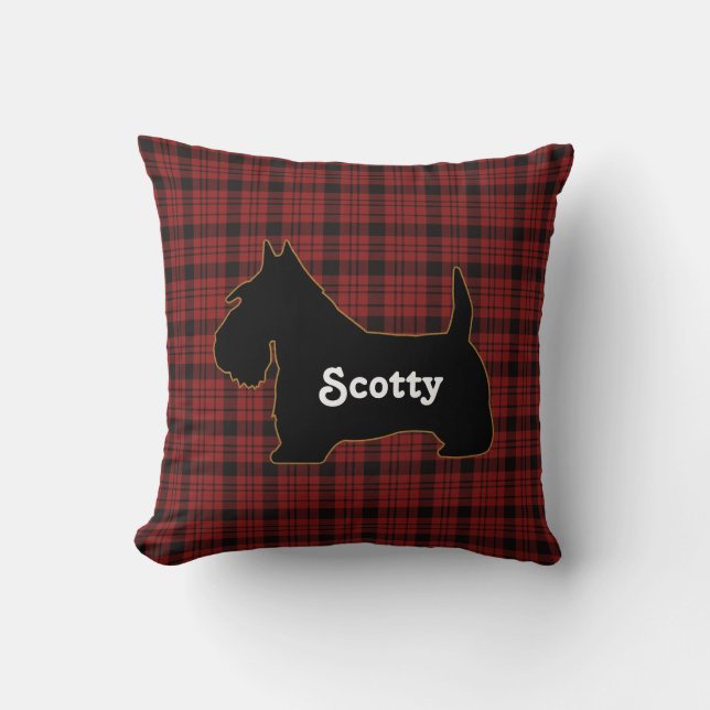 Coussin de chien de Scotty (Recto)