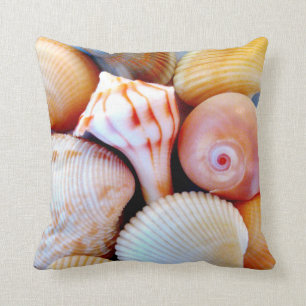 Coussin de collection de coquillage