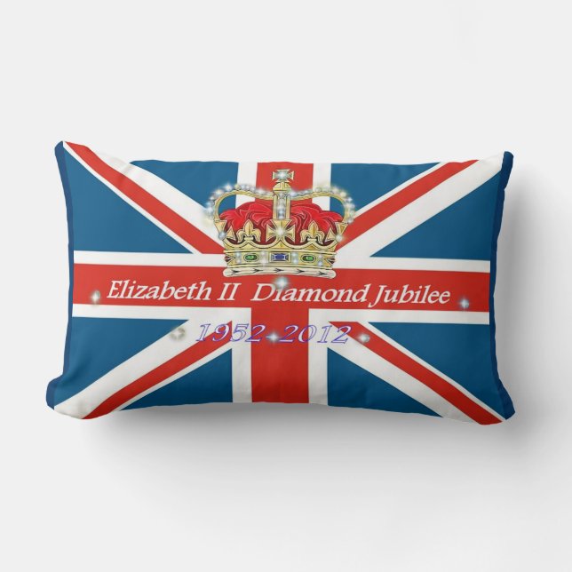 Coussin de Comemorative de jubilé de diamant (Recto)