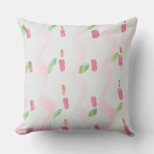 Coussin de concepteur rose