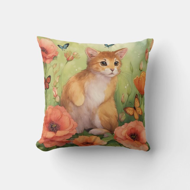 Coussin de conception de chats (Recto)
