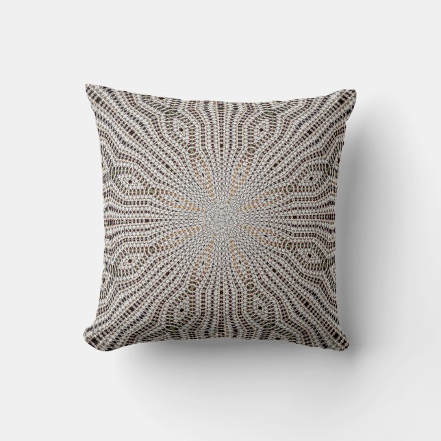 Coussin de conception de regard de serpent (Recto)