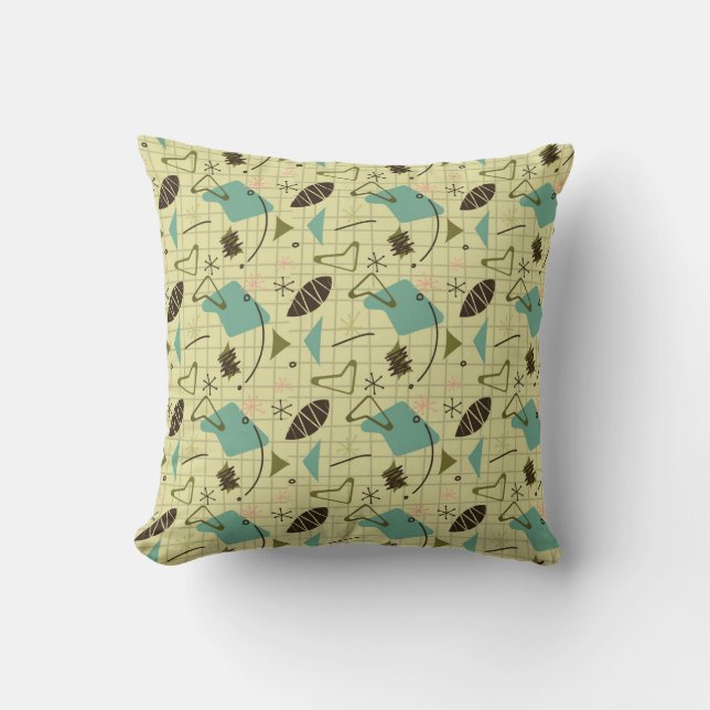 Coussin de conception moderne de la moitié du (Recto)