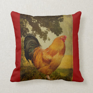 Coussin de coq de Chanticleer par Lois Bryan