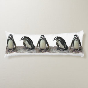 Coussin de corps de pingouins