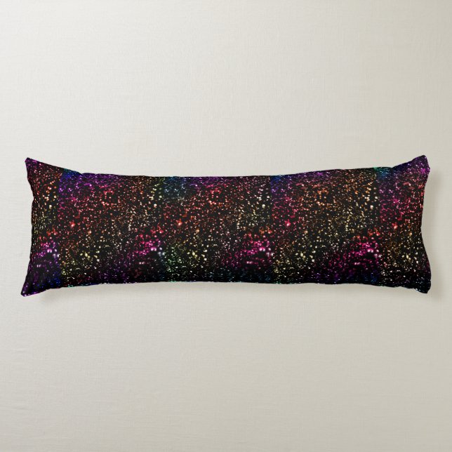 Coussin de corps d'effet de parties scintillantes (Devant)