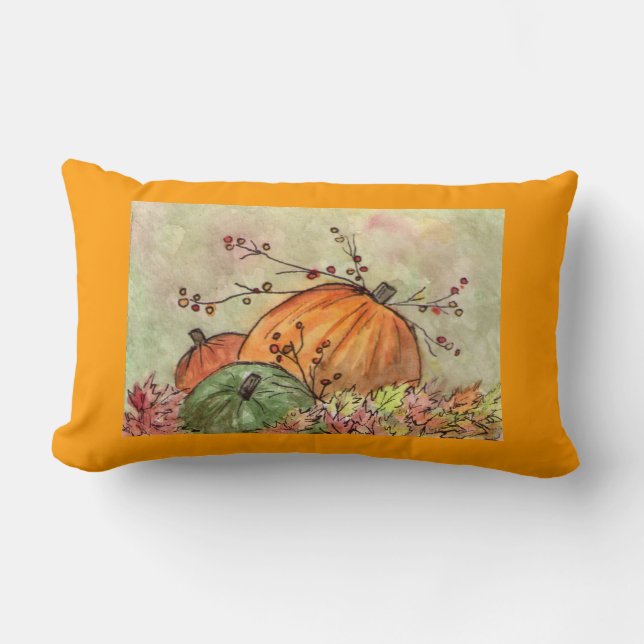 Coussin de correction de citrouille (Recto)