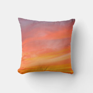 Coussin de coucher du soleil d'été