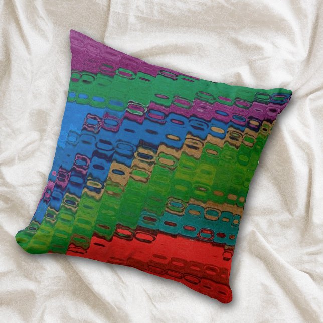Coussin de couleurs Abstrait (Créateur téléchargé)