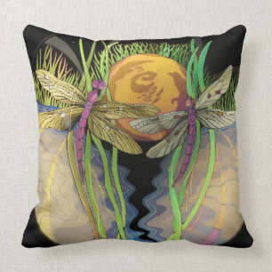 Coussin de couples de libellule