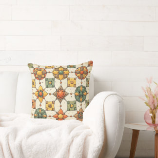 Coussin de coussin avec un motif de conte de fées