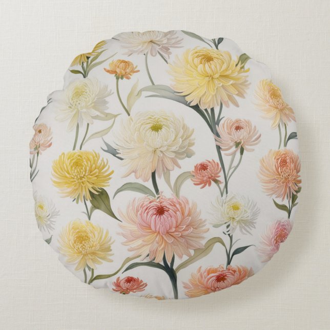 Coussin de coussin de fleurs (Devant)