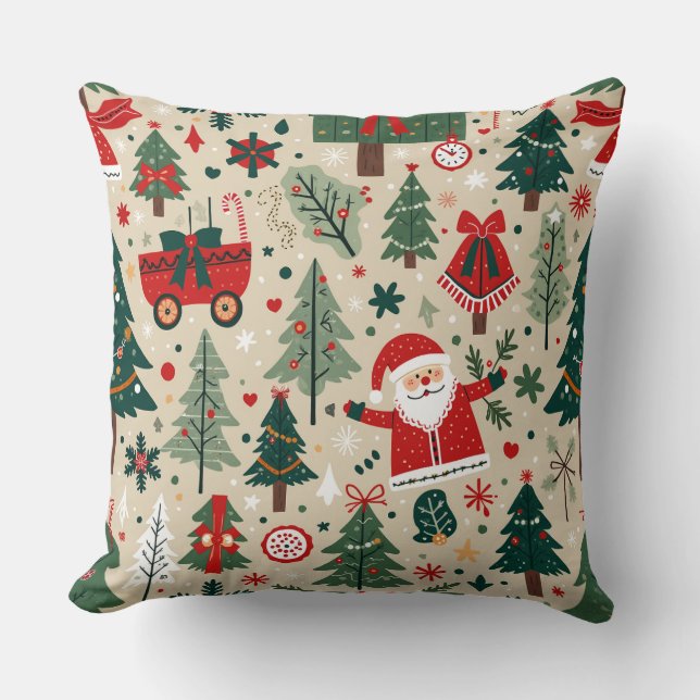 Coussin de coussin de Noël (Recto)