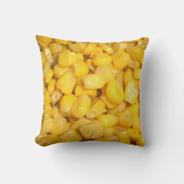 Coussin de coussin de thème de maïs doux (Recto)