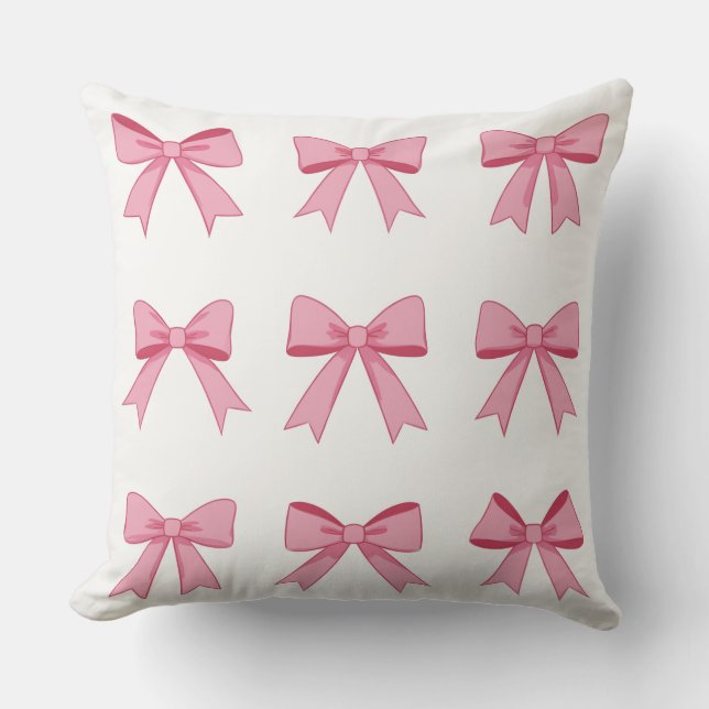 Coussin de coussin photo du Motif de ruban (Recto)