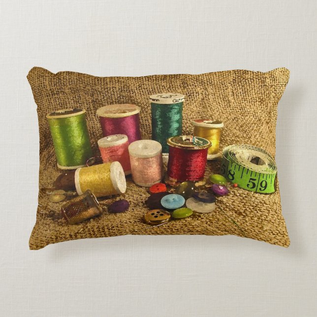 Coussin de couture d'accent d'approvisionnements (Devant)