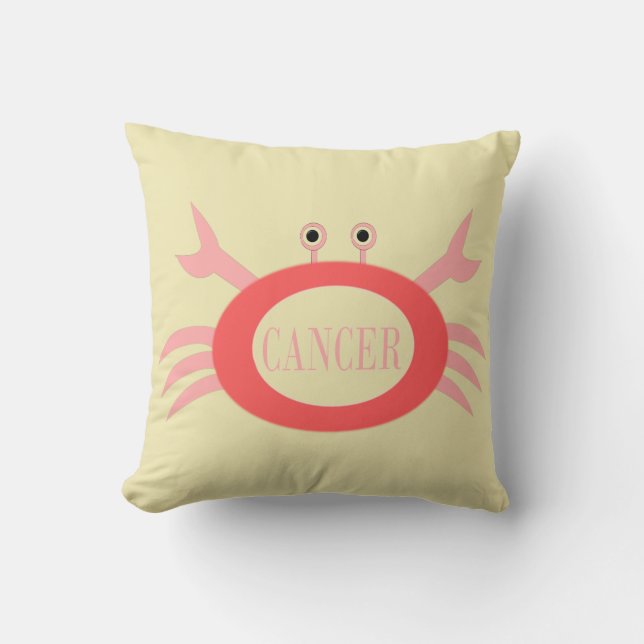 Coussin de crabe étoile Cancer (Recto)