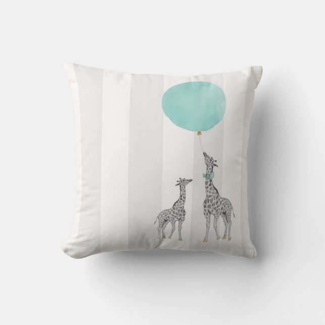 Coussin de crèche de posters de animaux (Recto)