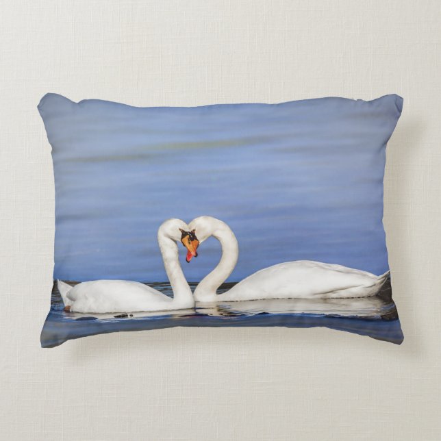 Coussin de cygne d'hiver (Devant)