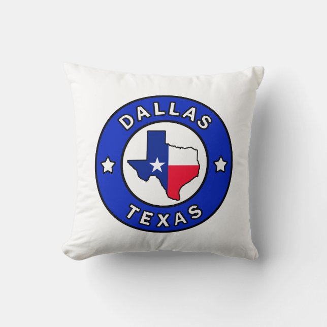 Coussin de Dallas Texas (Recto)
