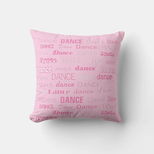 Coussin de danse rose (Recto)