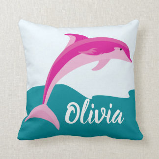 Coussin de dauphin personnalisé