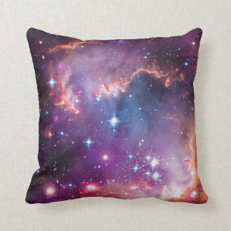 Coussin de décor de nébuleuse de galaxie