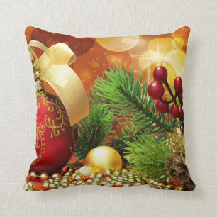 Coussin de décor de Noël double